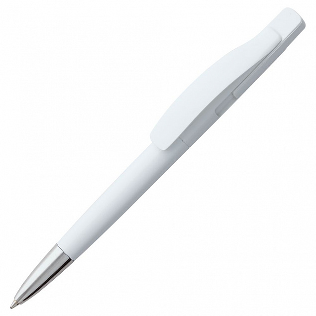Ручка шариковая Prodir DS2 PPC, белая с логотипом в Балашихе заказать по выгодной цене в кибермаркете AvroraStore