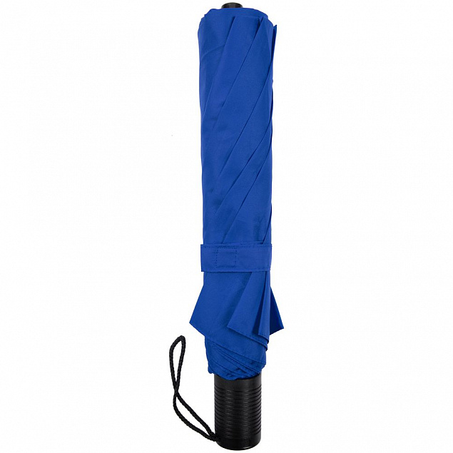 Зонт складной Rain Spell, синий с логотипом в Балашихе заказать по выгодной цене в кибермаркете AvroraStore
