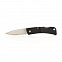 BOMBER Нож складной, нержавеющая сталь, черный с логотипом в Балашихе заказать по выгодной цене в кибермаркете AvroraStore