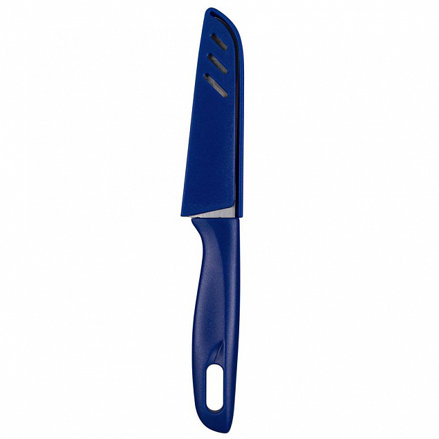 Нож кухонный Aztec, синий с логотипом в Балашихе заказать по выгодной цене в кибермаркете AvroraStore