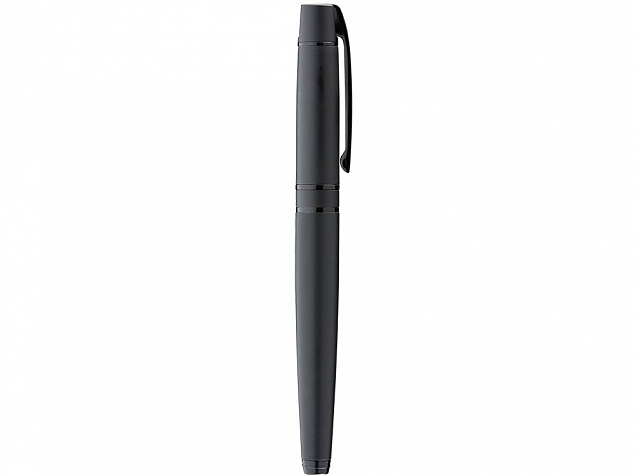 Ручка металлическая роллер «VIP R GUM» soft-touch с зеркальной гравировкой с логотипом в Балашихе заказать по выгодной цене в кибермаркете AvroraStore