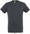 Фуфайка (футболка) REGENT мужская,Тёмно-серый/графит 4XL с логотипом в Балашихе заказать по выгодной цене в кибермаркете AvroraStore