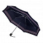 Складной зонт TAKE IT DUO, синий в полоску с логотипом в Балашихе заказать по выгодной цене в кибермаркете AvroraStore
