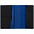Обложка для паспорта Multimo, черная с синим с логотипом в Балашихе заказать по выгодной цене в кибермаркете AvroraStore