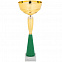 Кубок Kudos, малый, зеленый с логотипом в Балашихе заказать по выгодной цене в кибермаркете AvroraStore