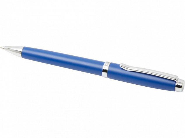 Шариковая ручка металлическая Vivace, ярко-синий с логотипом в Балашихе заказать по выгодной цене в кибермаркете AvroraStore