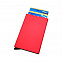 Держатель банковских карт Visir с защитой от копирования RFID - Красный PP с логотипом в Балашихе заказать по выгодной цене в кибермаркете AvroraStore