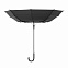 Зонт-трость, Bergwind, черный с логотипом в Балашихе заказать по выгодной цене в кибермаркете AvroraStore