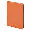 Ежедневник недатированный Anderson, А5,  оранжевый, белый блок с логотипом в Балашихе заказать по выгодной цене в кибермаркете AvroraStore