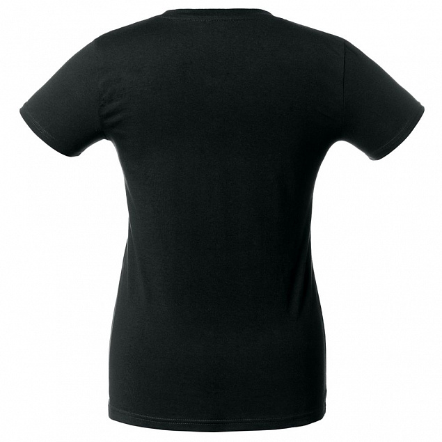 Футболка женская «Нормально делай», черная с логотипом в Балашихе заказать по выгодной цене в кибермаркете AvroraStore