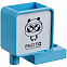 Органайзер с фоторамкой Officelover, белый с голубым с логотипом в Балашихе заказать по выгодной цене в кибермаркете AvroraStore