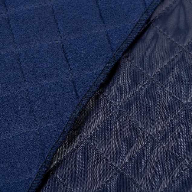 Плед для пикника Soft & Dry, синий с логотипом в Балашихе заказать по выгодной цене в кибермаркете AvroraStore
