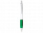 Ручка шариковая Nash, белый/зеленый, черные чернила с логотипом в Балашихе заказать по выгодной цене в кибермаркете AvroraStore