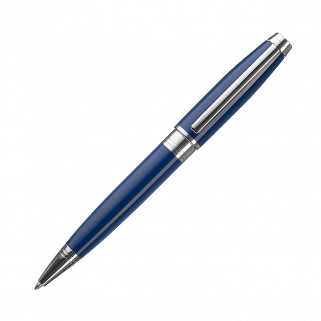 Шариковая ручка Soprano, синяя с логотипом в Балашихе заказать по выгодной цене в кибермаркете AvroraStore