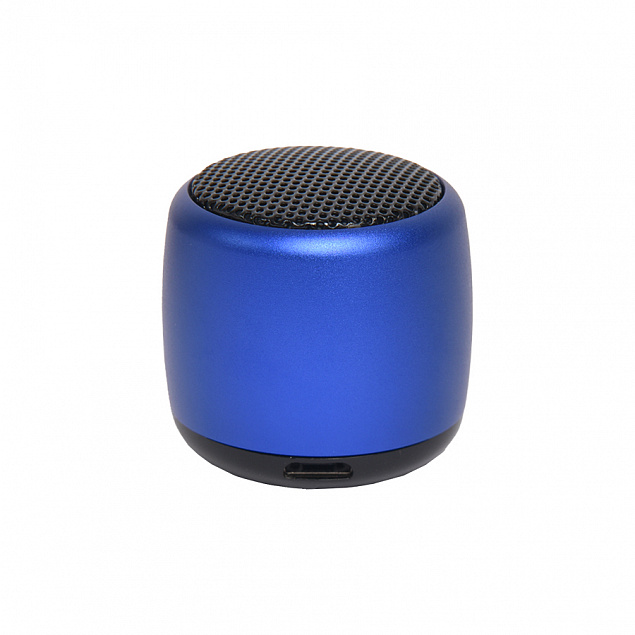 Портативная mini Bluetooth-колонка Sound Burger "Loto" синий с логотипом в Балашихе заказать по выгодной цене в кибермаркете AvroraStore