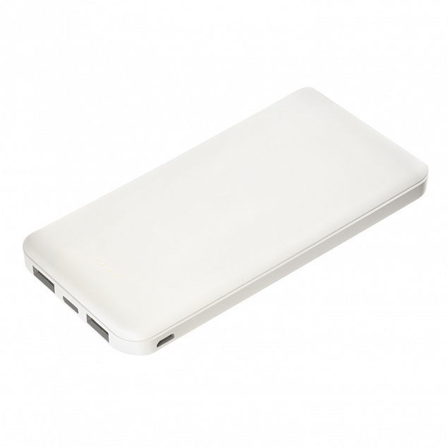 Внешний аккумулятор, Elari Plus, 10000 mAh, белый с логотипом в Балашихе заказать по выгодной цене в кибермаркете AvroraStore