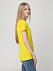 Футболка женская T-bolka Lady, желтая с логотипом в Балашихе заказать по выгодной цене в кибермаркете AvroraStore