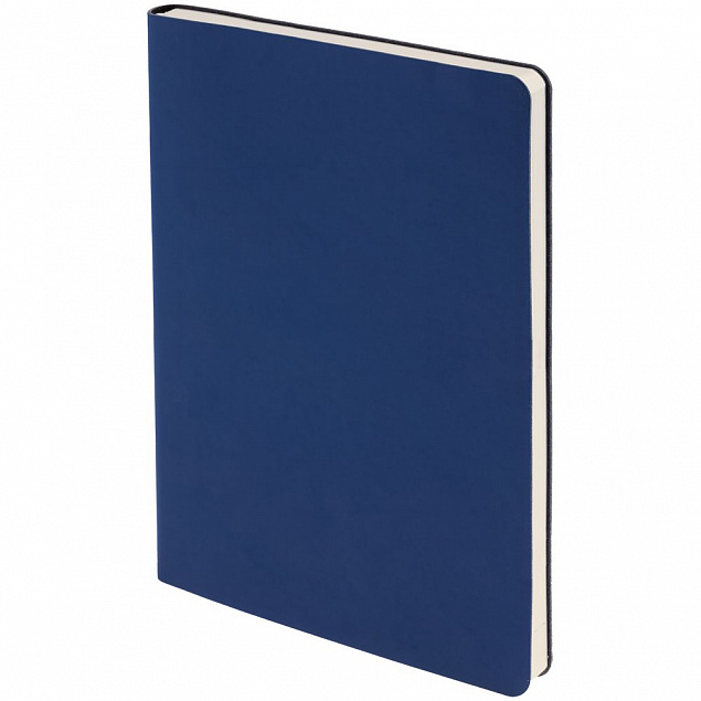 Ежедневник Flex Shall, недатированный, синий с логотипом в Балашихе заказать по выгодной цене в кибермаркете AvroraStore