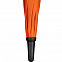 Зонт-трость Undercolor с цветными спицами, оранжевый с логотипом в Балашихе заказать по выгодной цене в кибермаркете AvroraStore