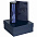 Набор Gems: ежедневник и термостакан, темно-синий с логотипом в Балашихе заказать по выгодной цене в кибермаркете AvroraStore