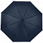 Зонт складной Monsoon, темно-синий, без чехла с логотипом в Балашихе заказать по выгодной цене в кибермаркете AvroraStore