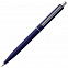 Ручка шариковая Senator Point ver.2, темно-синяя с логотипом в Балашихе заказать по выгодной цене в кибермаркете AvroraStore