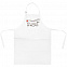 Фартук «Век суши не видать», белый с логотипом в Балашихе заказать по выгодной цене в кибермаркете AvroraStore