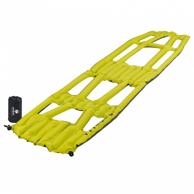 Надувной коврик Inertia X Frame, желтый с логотипом в Балашихе заказать по выгодной цене в кибермаркете AvroraStore