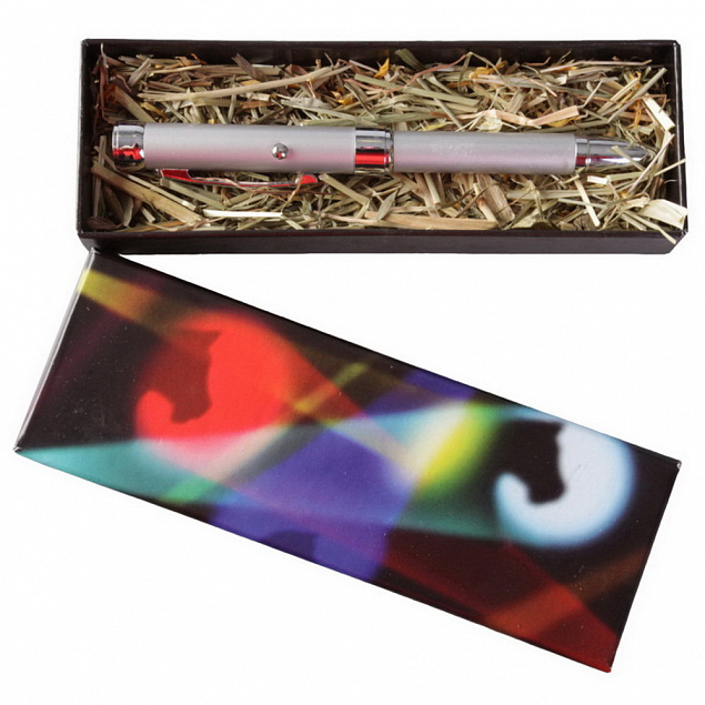 Ручка с проекцией из серии «Ход конем» с логотипом в Балашихе заказать по выгодной цене в кибермаркете AvroraStore