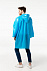 Дождевик-плащ CloudTime, голубой с логотипом в Балашихе заказать по выгодной цене в кибермаркете AvroraStore
