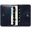 Футляр для визиток/карточек, синий с голубым с логотипом в Балашихе заказать по выгодной цене в кибермаркете AvroraStore