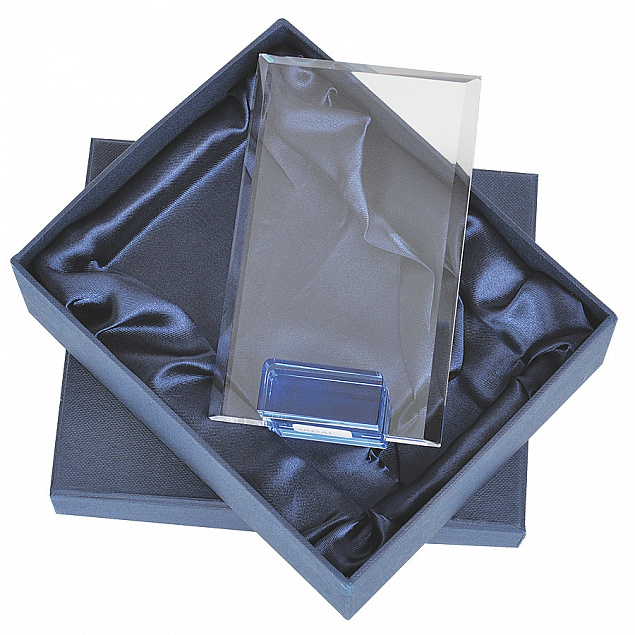 Стела наградная  "Прямоугольник" в подарочной упаковке с логотипом в Балашихе заказать по выгодной цене в кибермаркете AvroraStore