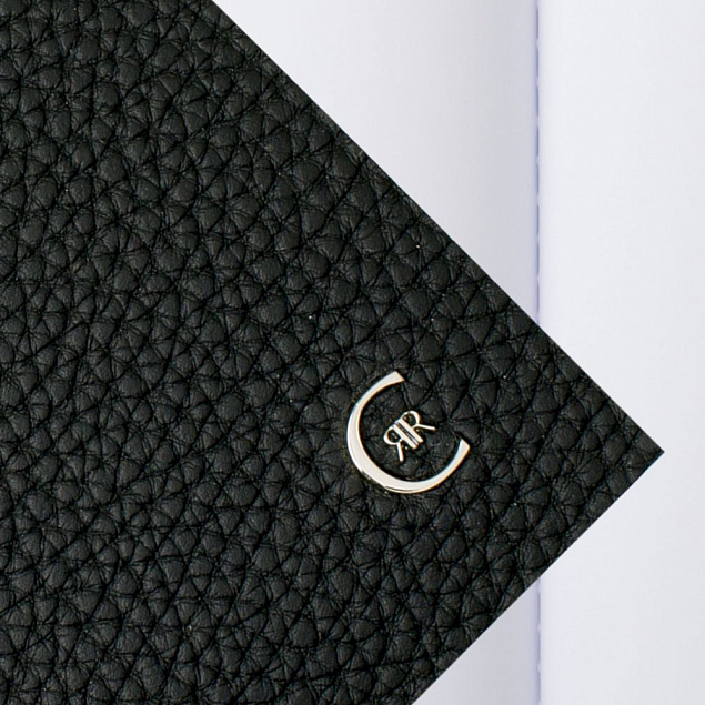 Блокнот Hamilton Mini, черный с логотипом в Балашихе заказать по выгодной цене в кибермаркете AvroraStore