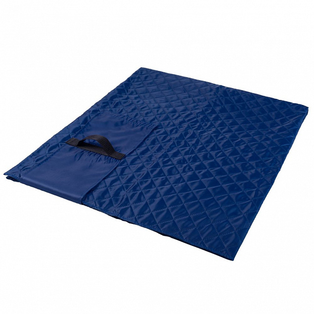 Плед для пикника Comfy, ярко-синий с логотипом в Балашихе заказать по выгодной цене в кибермаркете AvroraStore