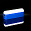 Зарядное устройство с лампой "Светлячок" 2600 mAh, синий с логотипом в Балашихе заказать по выгодной цене в кибермаркете AvroraStore