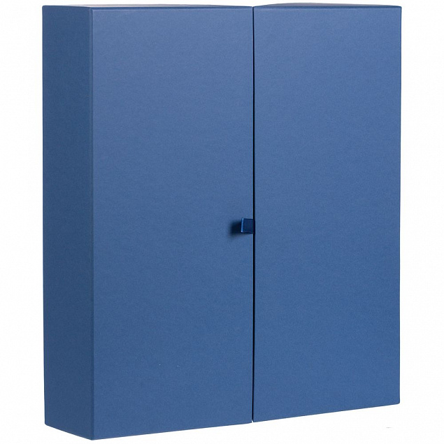 Коробка Wingbox, синяя с логотипом в Балашихе заказать по выгодной цене в кибермаркете AvroraStore