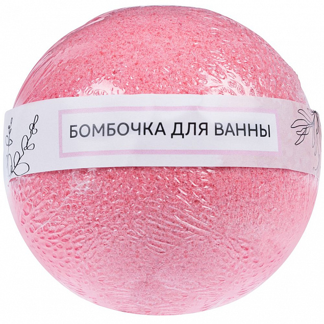 Бомбочка для ванны Feeria, розовая орхидея с логотипом в Балашихе заказать по выгодной цене в кибермаркете AvroraStore