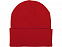 Шапка Dunant, двуслойная, красный с логотипом в Балашихе заказать по выгодной цене в кибермаркете AvroraStore