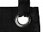 Хлопковый фартук Delight с карманом и регулируемыми завязками, черный с логотипом в Балашихе заказать по выгодной цене в кибермаркете AvroraStore