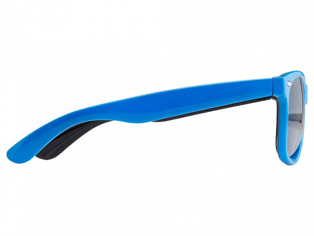 Очки солнцезащитные Crockett, синий/черный с логотипом в Балашихе заказать по выгодной цене в кибермаркете AvroraStore