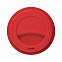 Стакан с крышкой PLA, 350 мл, красный с логотипом в Балашихе заказать по выгодной цене в кибермаркете AvroraStore