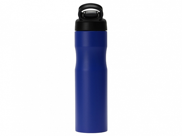 Бутылка для воды Hike Waterline, нерж сталь, 850 мл, синий с логотипом в Балашихе заказать по выгодной цене в кибермаркете AvroraStore