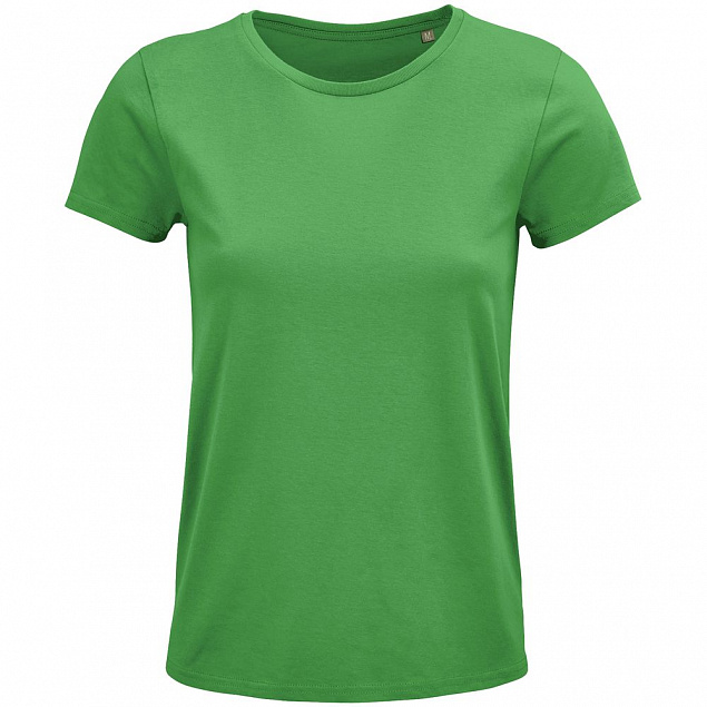 Футболка женская Crusader Women, ярко-зеленая с логотипом в Балашихе заказать по выгодной цене в кибермаркете AvroraStore