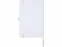 Блокнот Honua форматом A5 из переработанной бумаги с обложкой из переработанного ПЭТ, белый с логотипом в Балашихе заказать по выгодной цене в кибермаркете AvroraStore