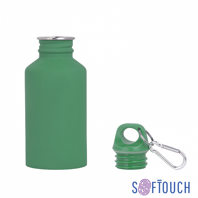 Бутылка спортивная "Финиш", покрытие soft touch, 0,5 л. с логотипом в Балашихе заказать по выгодной цене в кибермаркете AvroraStore