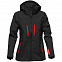 Куртка софтшелл женская Patrol, черная с красным с логотипом в Балашихе заказать по выгодной цене в кибермаркете AvroraStore