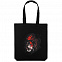 Холщовая сумка «Арт-рокстар. Зигги», черная с логотипом в Балашихе заказать по выгодной цене в кибермаркете AvroraStore