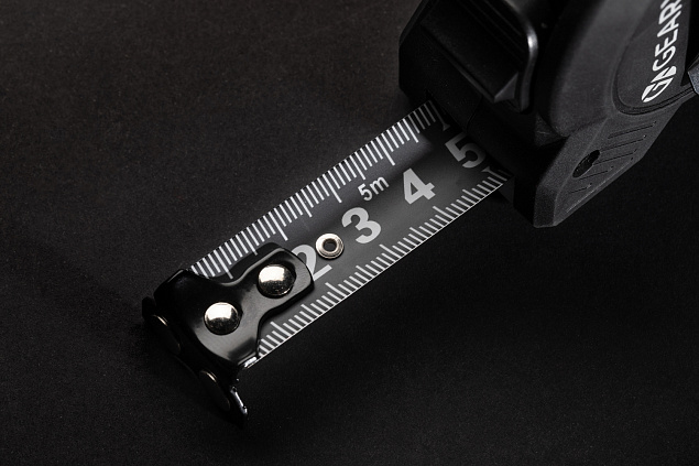 Рулетка Gear X 5 м с функцией медленного/быстрого втягивания с логотипом в Балашихе заказать по выгодной цене в кибермаркете AvroraStore