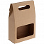 Коробка с окошком с логотипом в Балашихе заказать по выгодной цене в кибермаркете AvroraStore