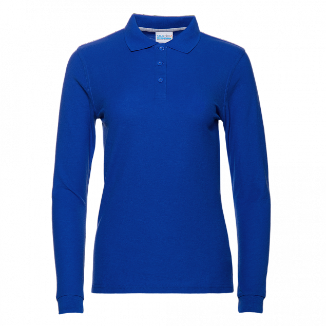 Рубашка поло Рубашка женская 04SW Синий с логотипом в Балашихе заказать по выгодной цене в кибермаркете AvroraStore